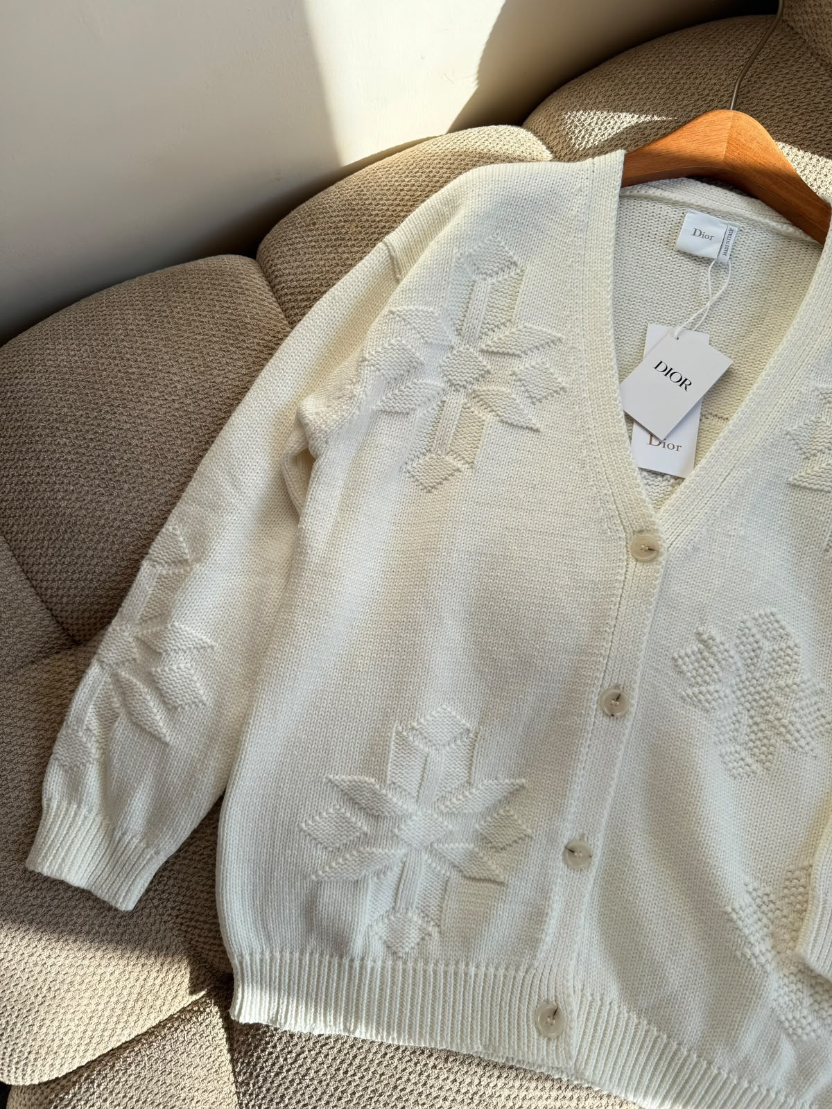 Dior Cardigan - White