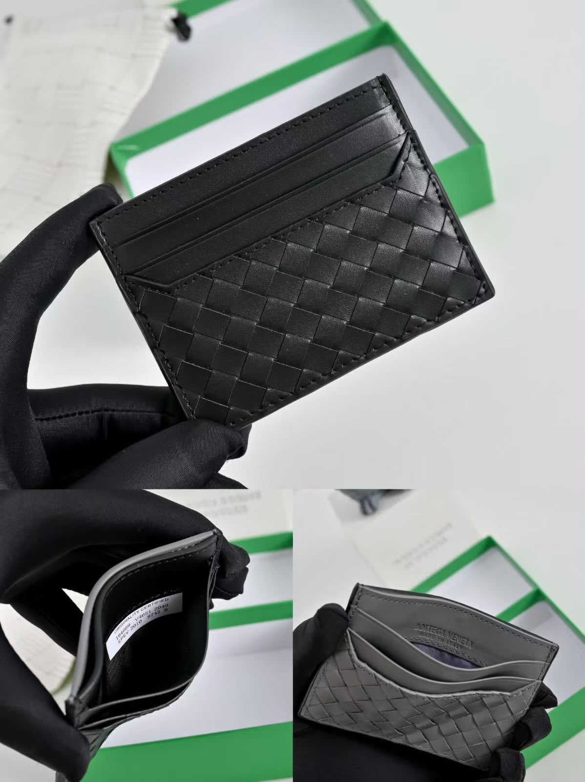 Bottega Veneta Card Holder - Black