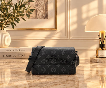 Louis Vuitton Steamer Wearable Wallet - Black Monogram