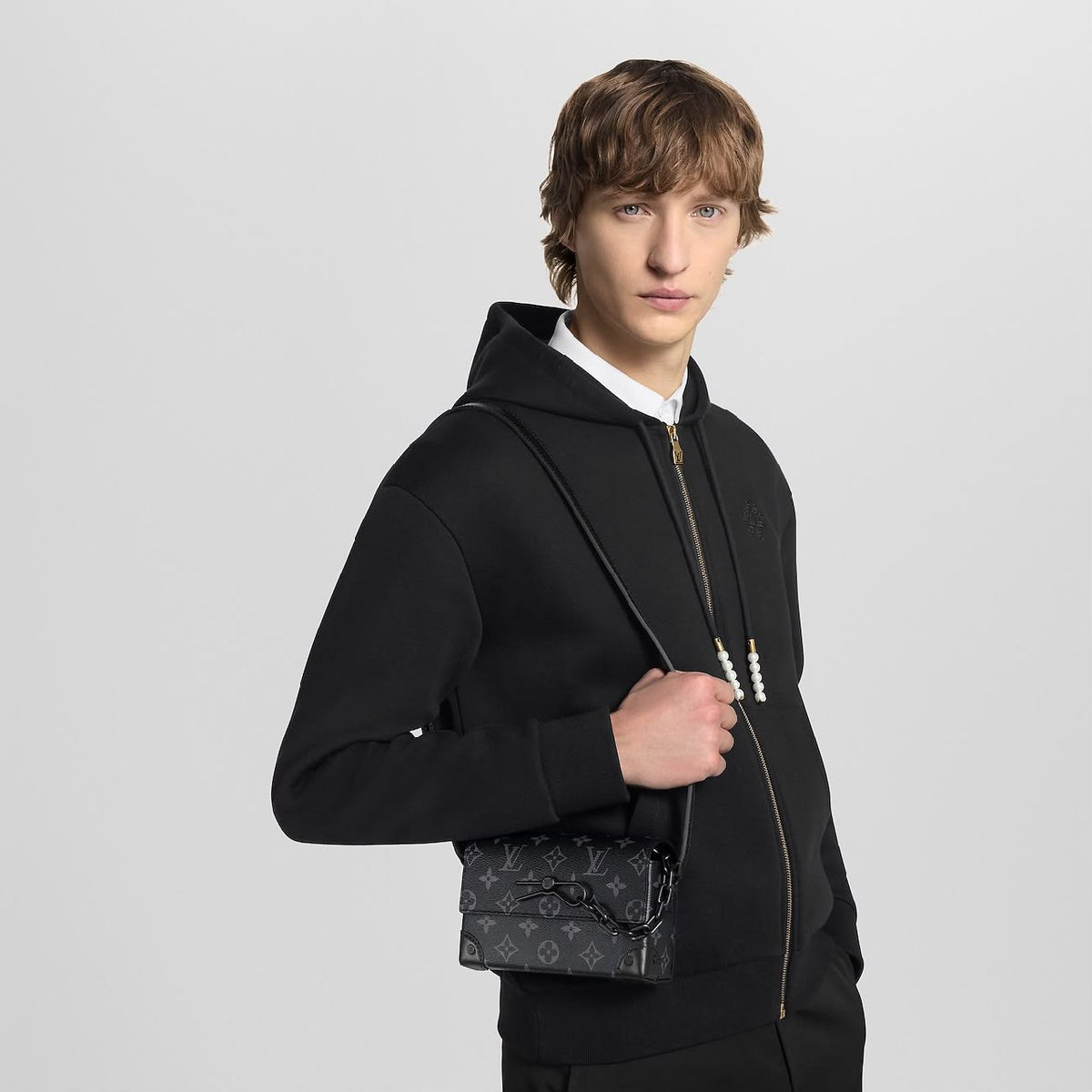 Louis Vuitton Steamer Wearable Wallet - Black Monogram