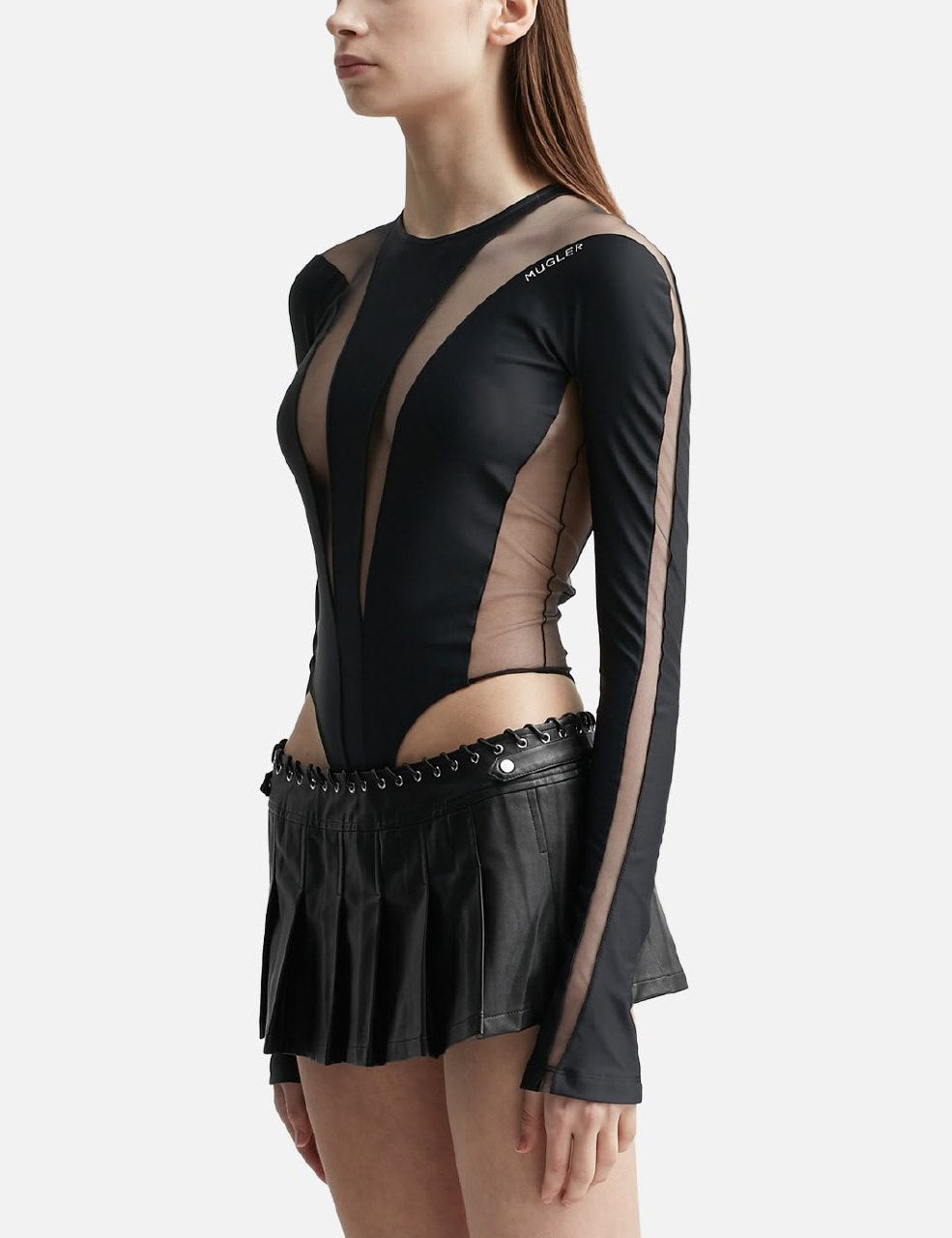 Mugler Bodysuit - Black