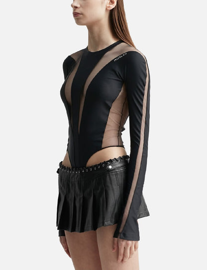Mugler Bodysuit - Black