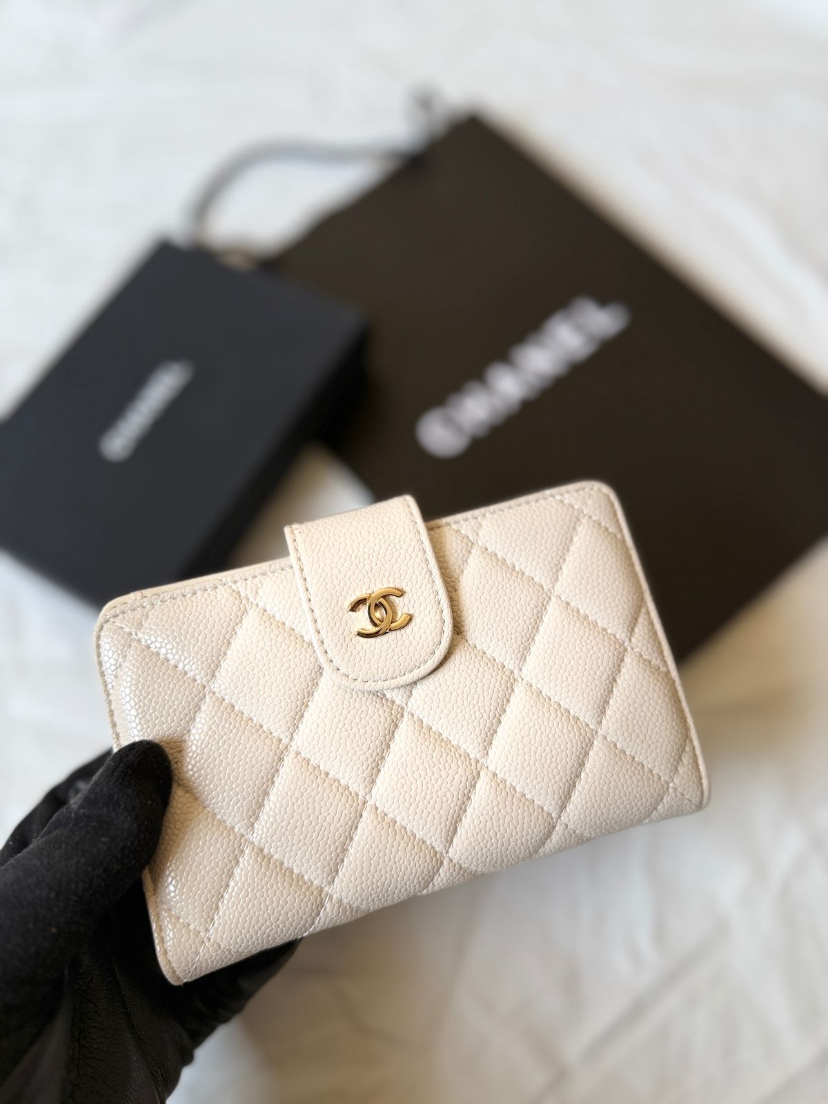 Chanel Wallet - White