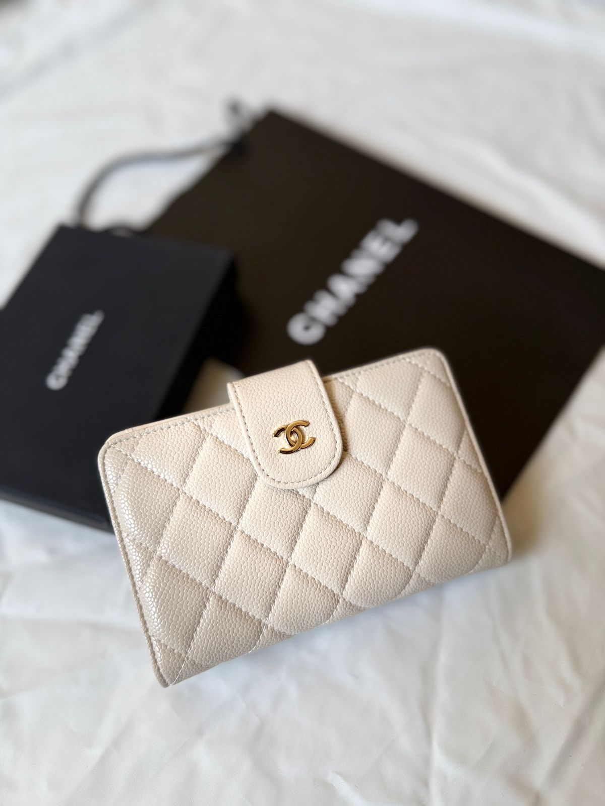 Chanel Wallet - White