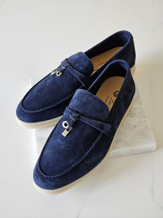 Loro Piana Loafers - Navy