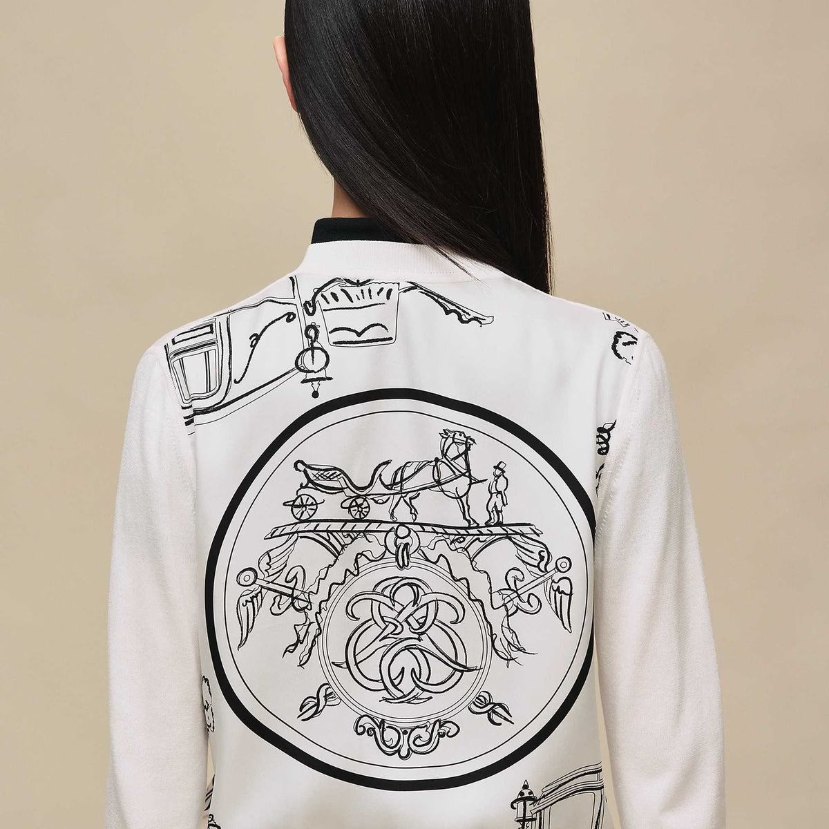 Hermès Cardigan - White