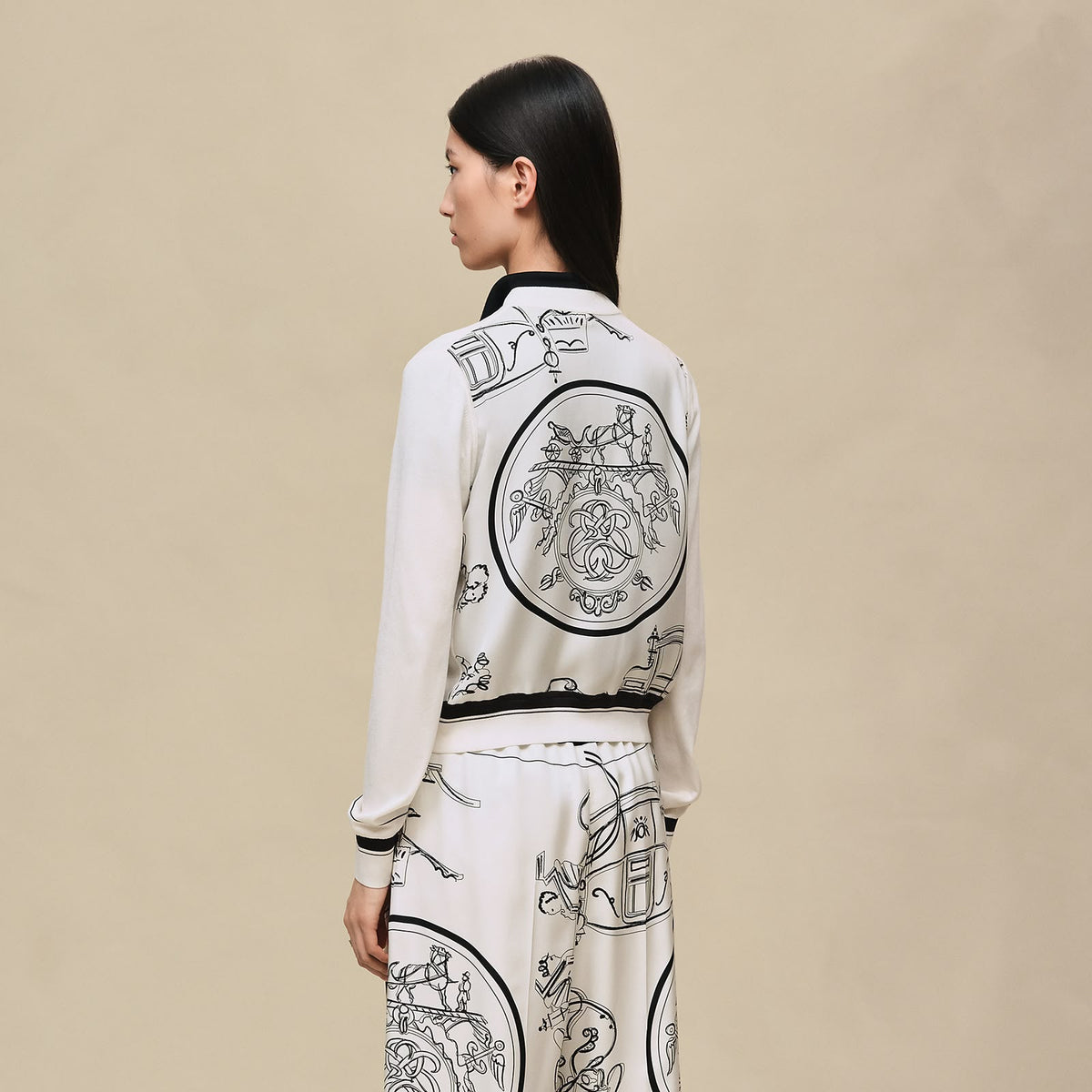 Hermès Cardigan - White