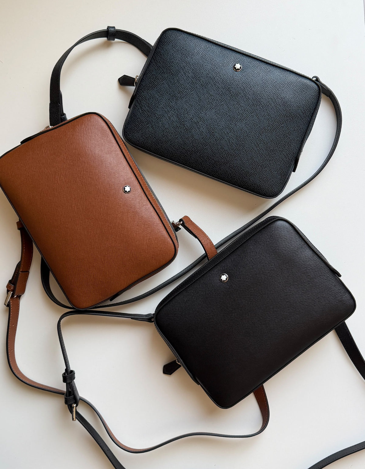 Montblanc Crossbody Bag - Black, Brown