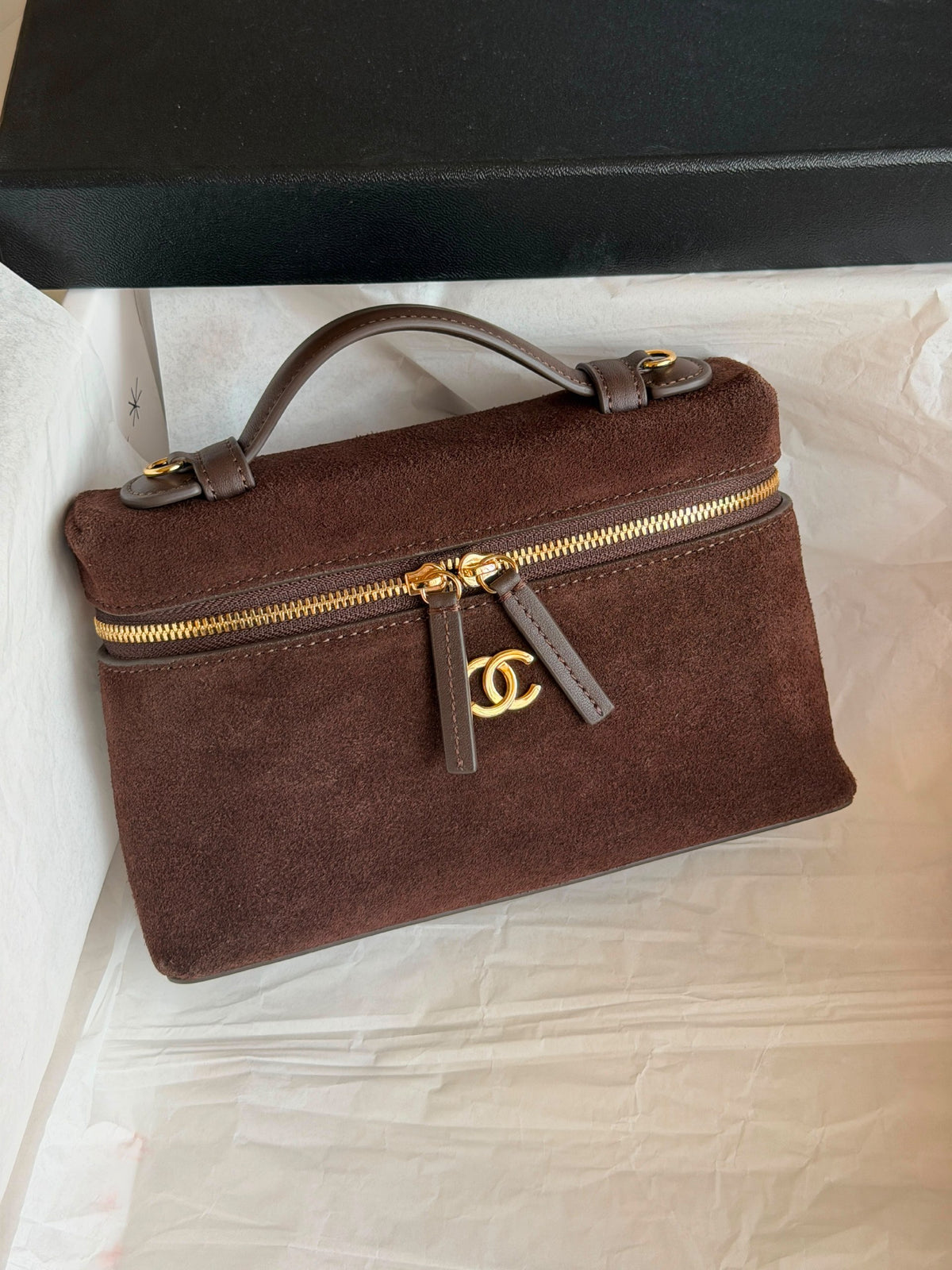 Chanel Vanity Case - Brown