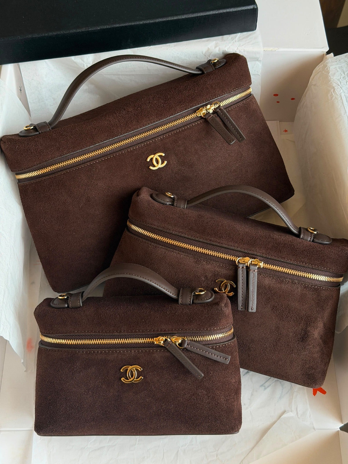 Chanel Vanity Case - Brown