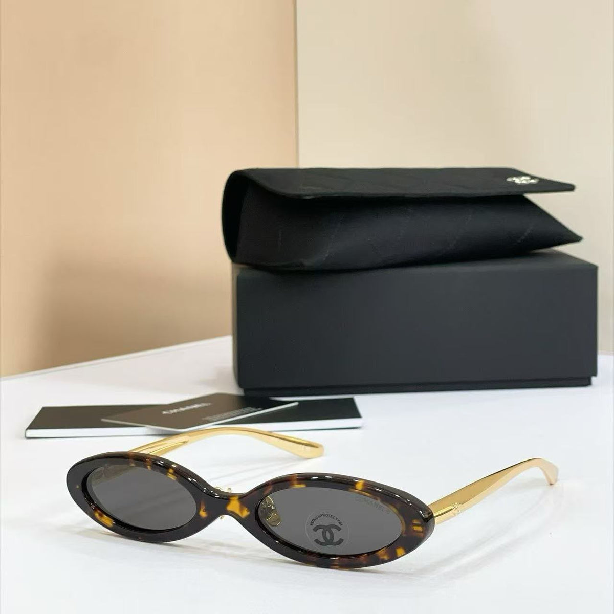 Chanel Oval Sunglasses - 