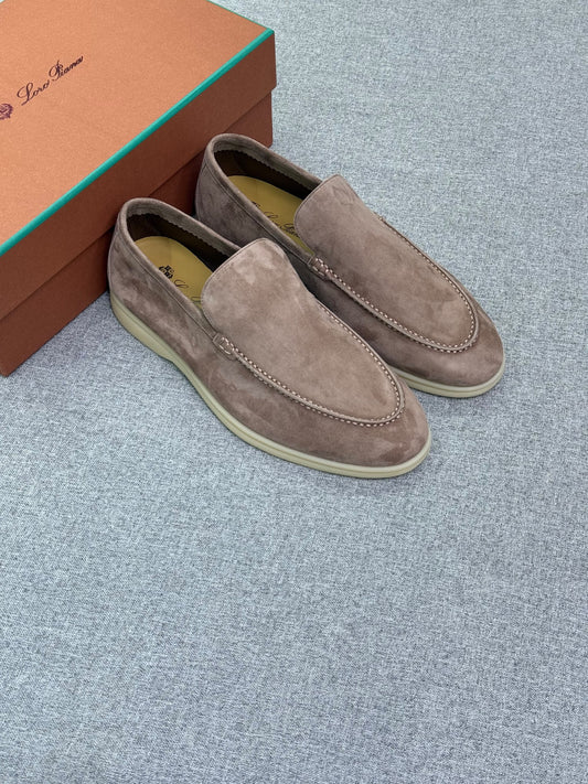 Loro Piana Loafers - Beige Taupe
