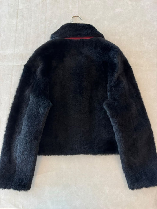 Chanel Button-Front Jacket - Black