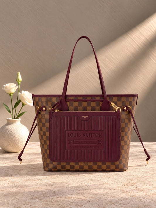 Louis Vuitton Drawstring Tote Bag - Brown