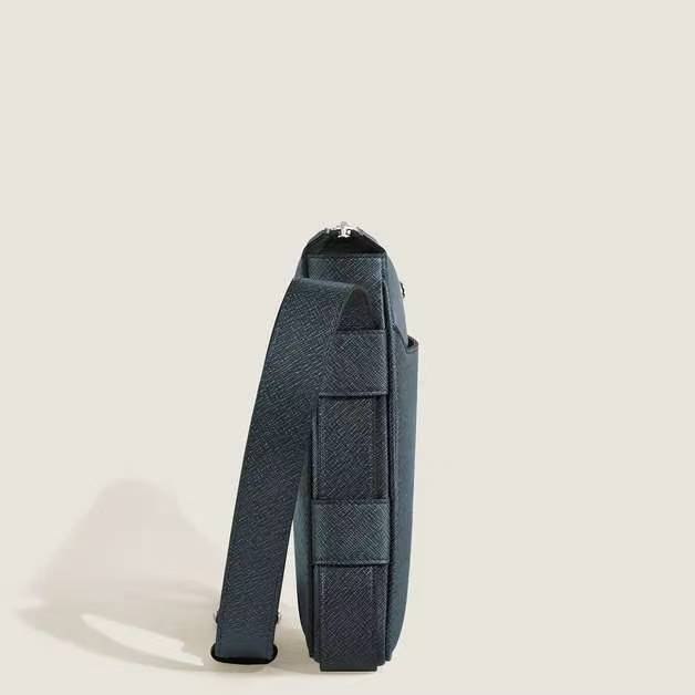 Montblanc Front-Pocket Crossbody Bag - Navy