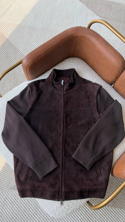 Zegna Jacket - Burgundy, Brown