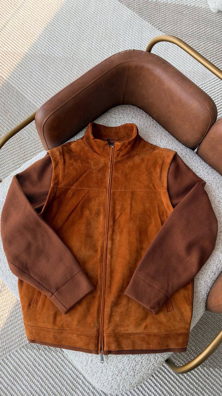 Zegna Jacket - Burgundy, Brown