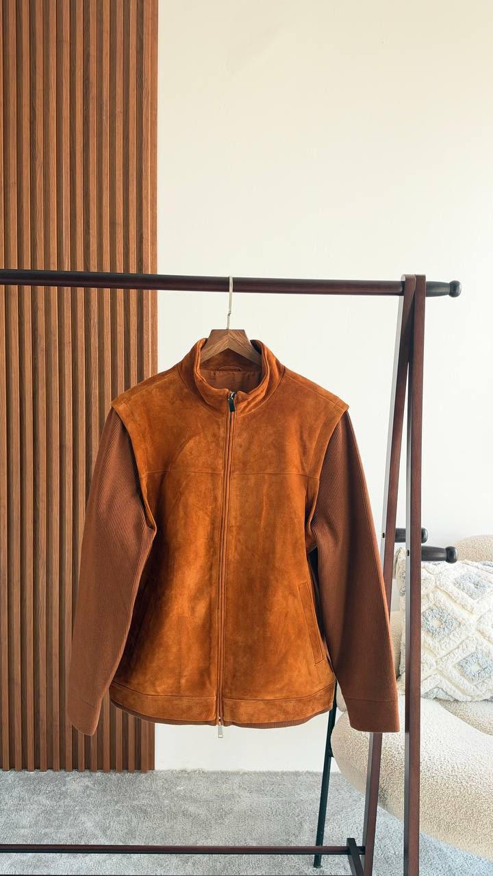 Zegna Jacket - Burgundy, Brown