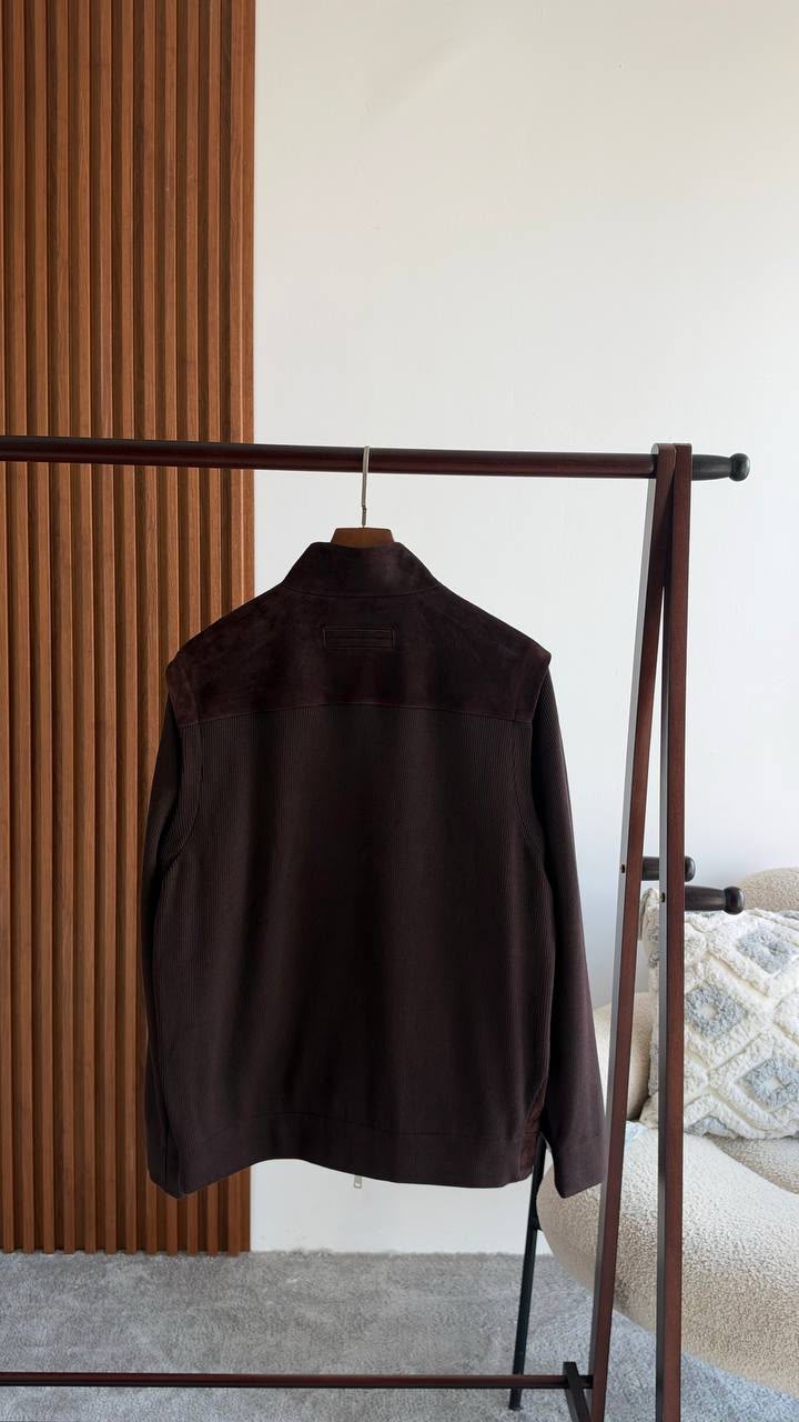 Zegna Jacket - Burgundy, Brown