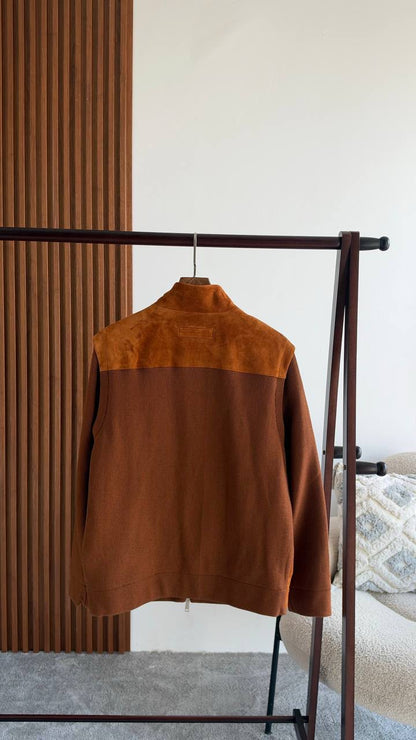 Zegna Jacket - Burgundy, Brown