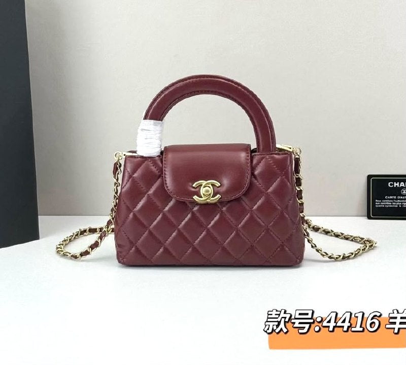 Chanel Handbag - Burgundy