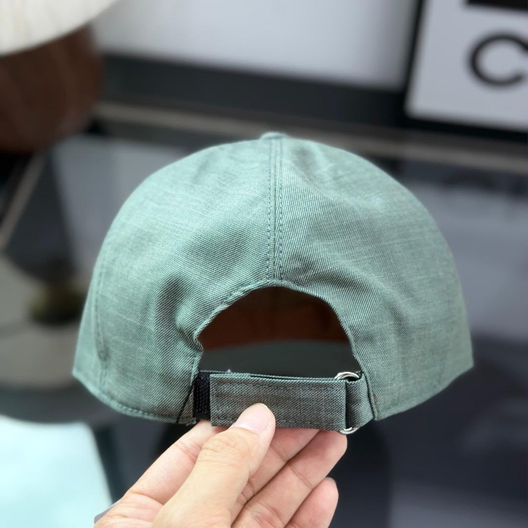 Brunello Cucinelli Cap - Green