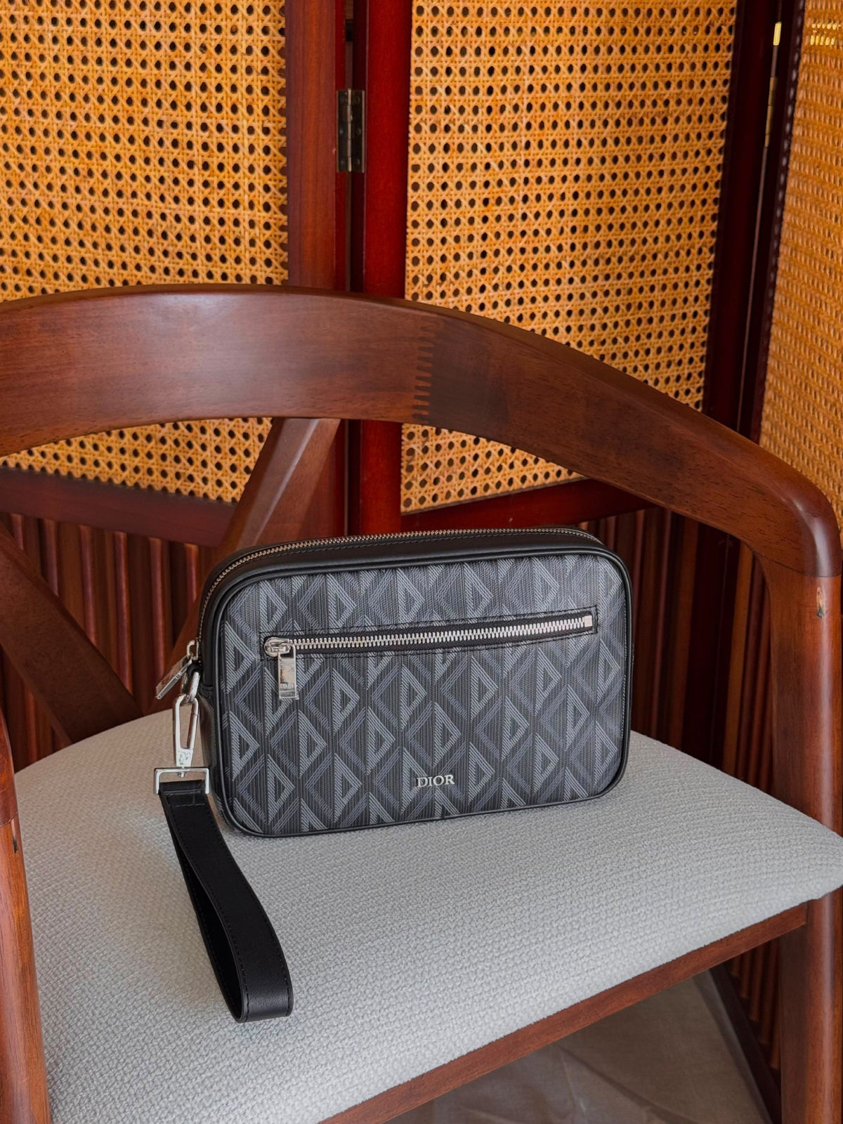 Dior Crossbody Bag - Grey Monogram