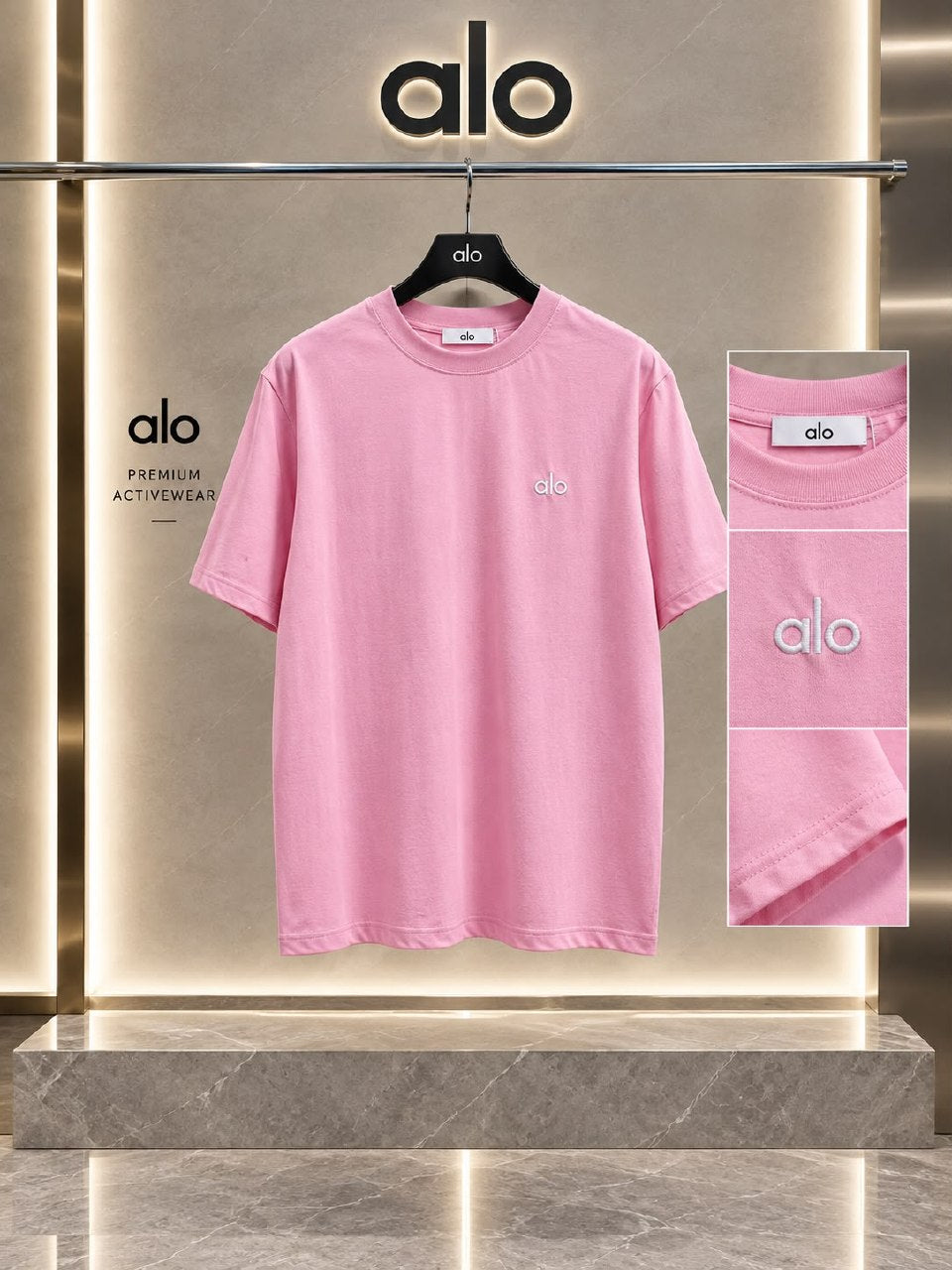 Alo T-Shirt - Pink