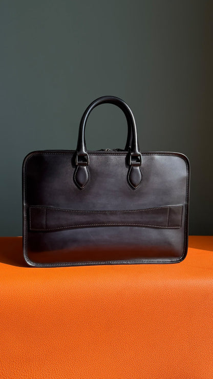 Berluti Band-Pocket Briefcase - Black
