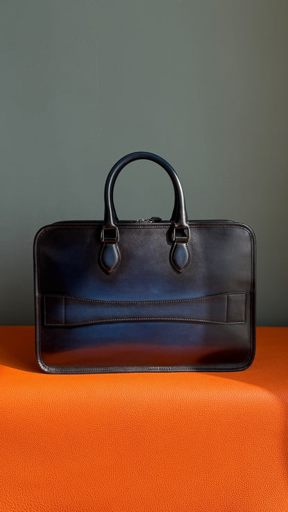Berluti Band-Pocket Briefcase - Black