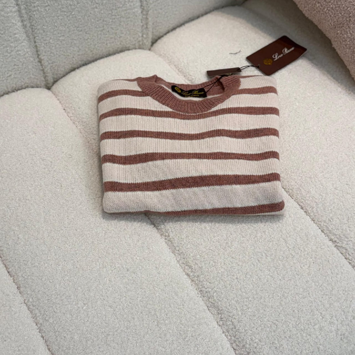 Loro Piana Knitted T-Shirt - White