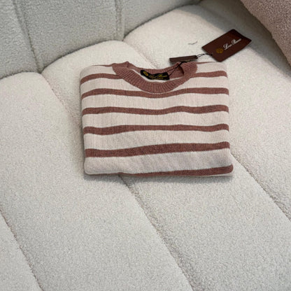 Loro Piana Knitted T-Shirt - White