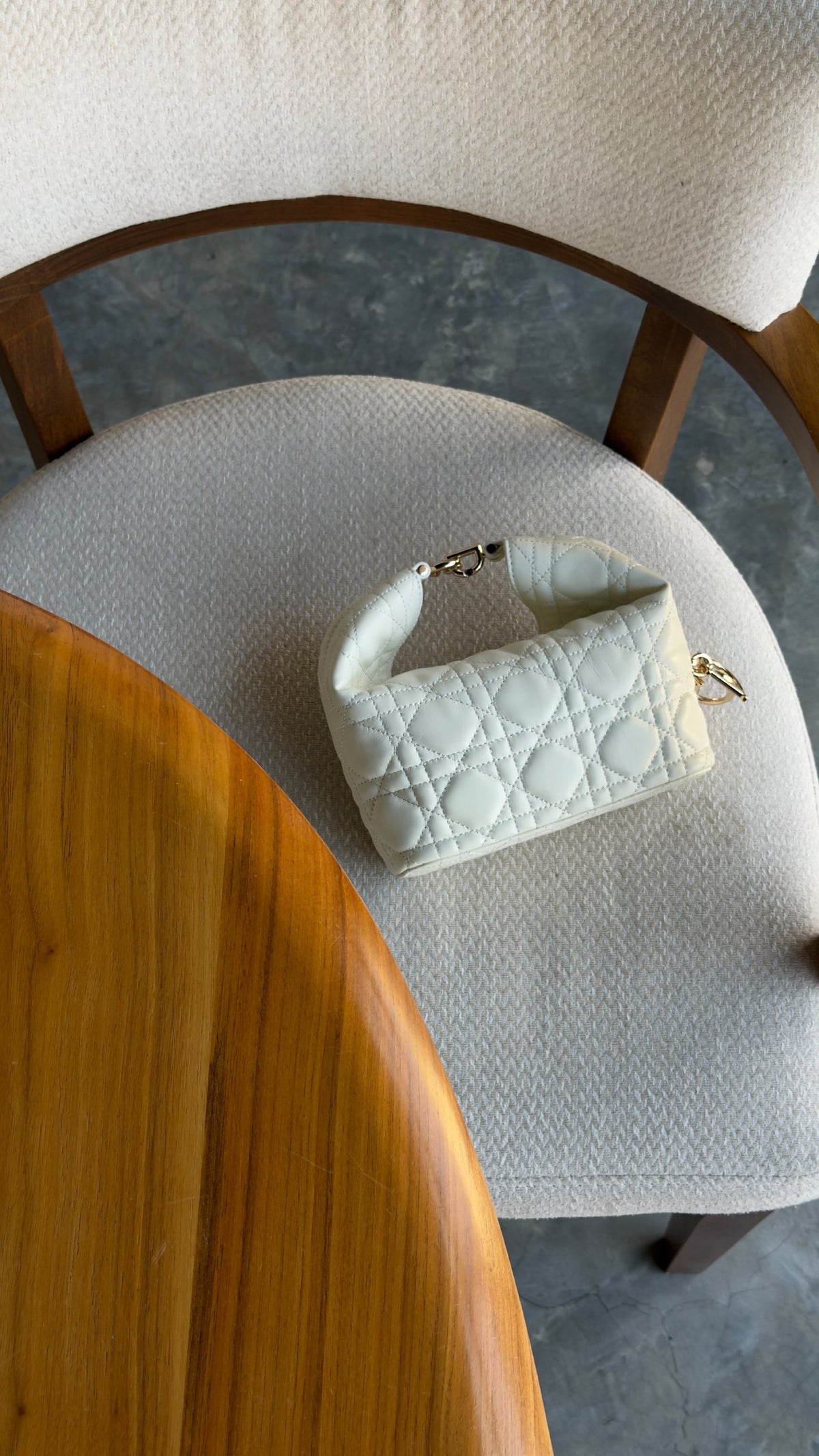 Dior Hobo Bag - White