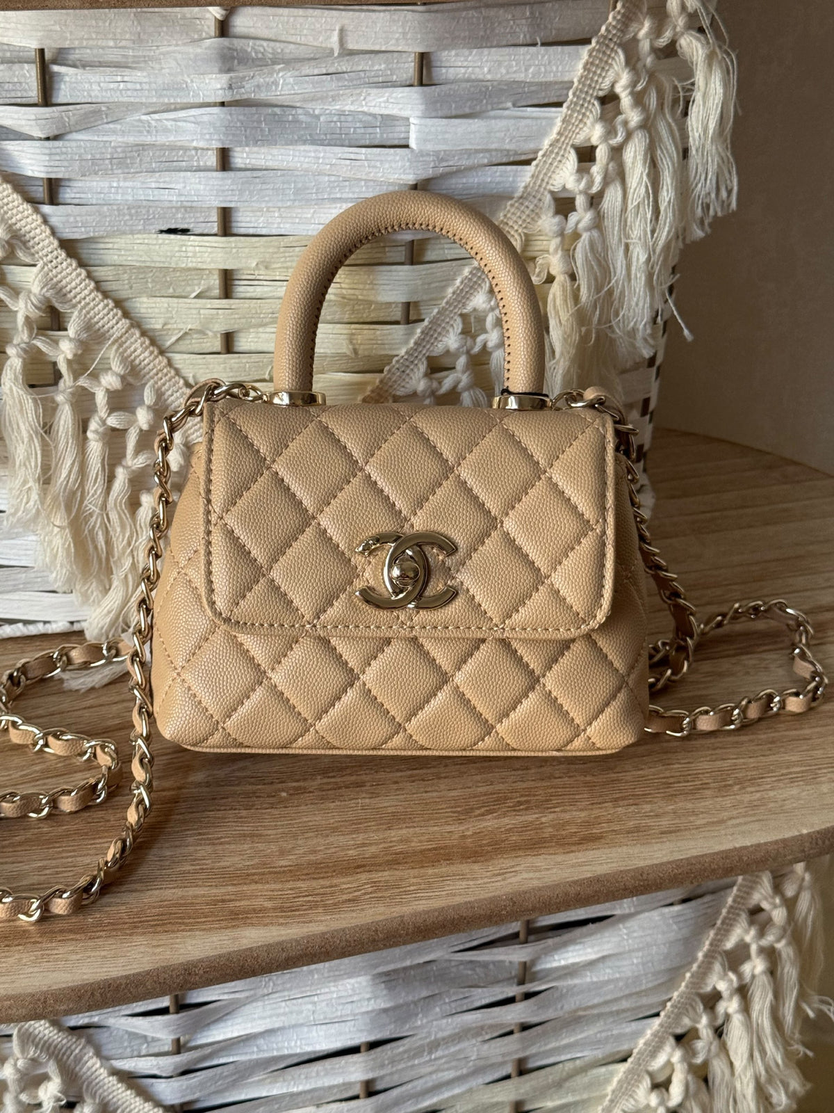 Hermes Handbag - Beige