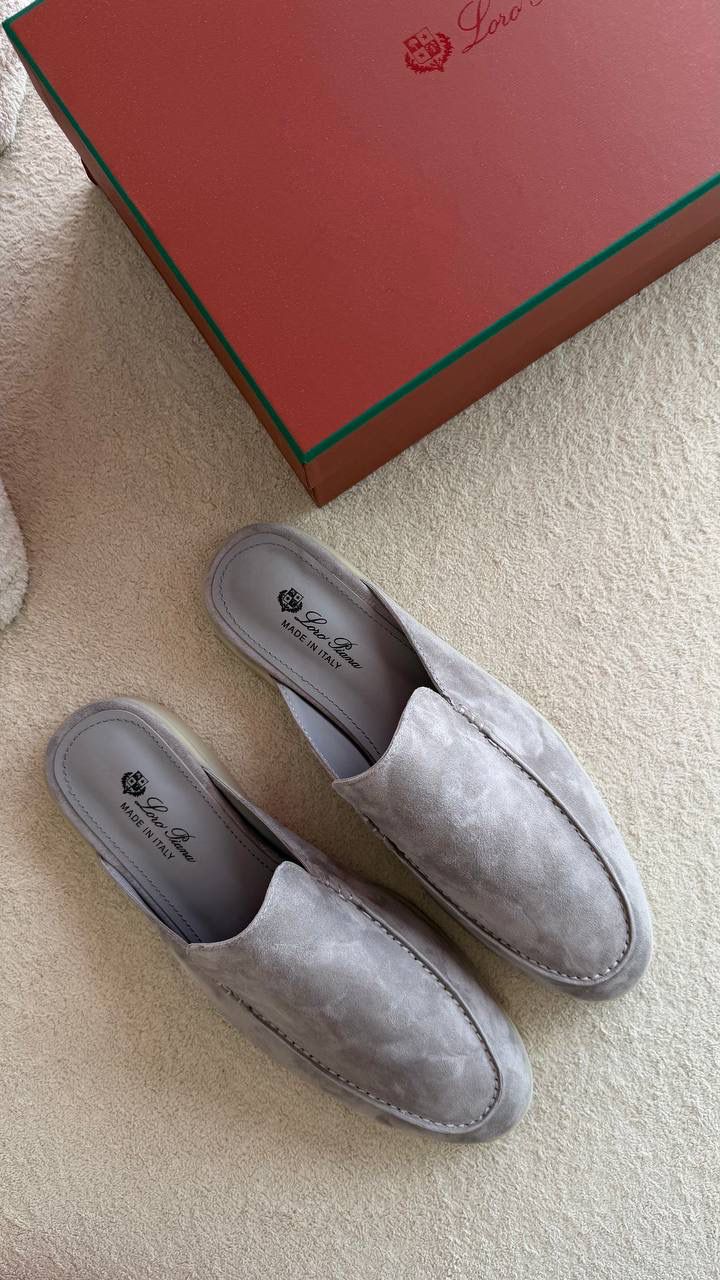 Loro Piana Mule - Grey