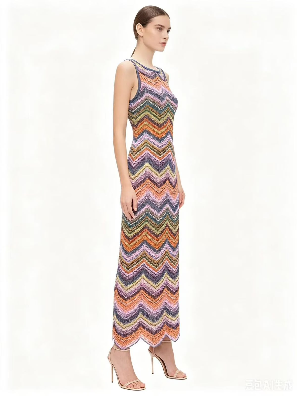 Missoni Sleeveless Zigzag Dress - Multi