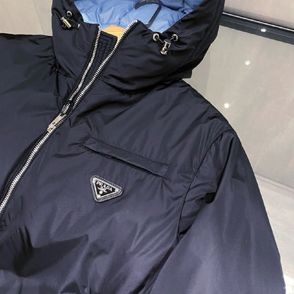 Prada Hooded Jacket - Navy