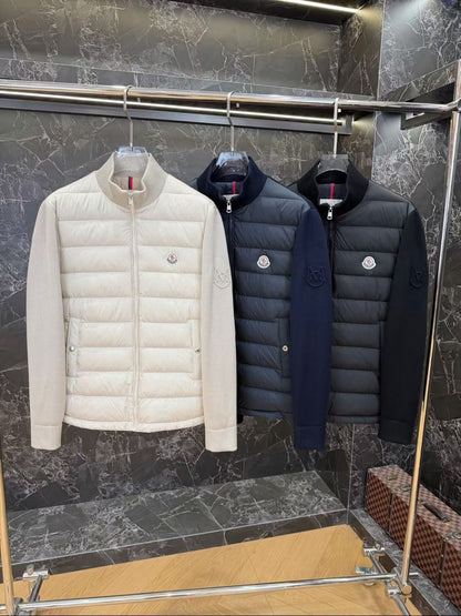 Moncler Jacket - Black, White, Navy