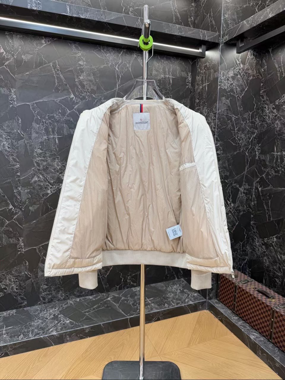Moncler Jacket - Black, White, Navy