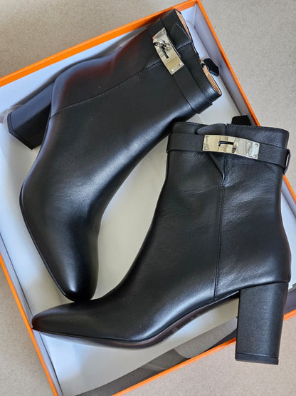 Hermes Boots - Black