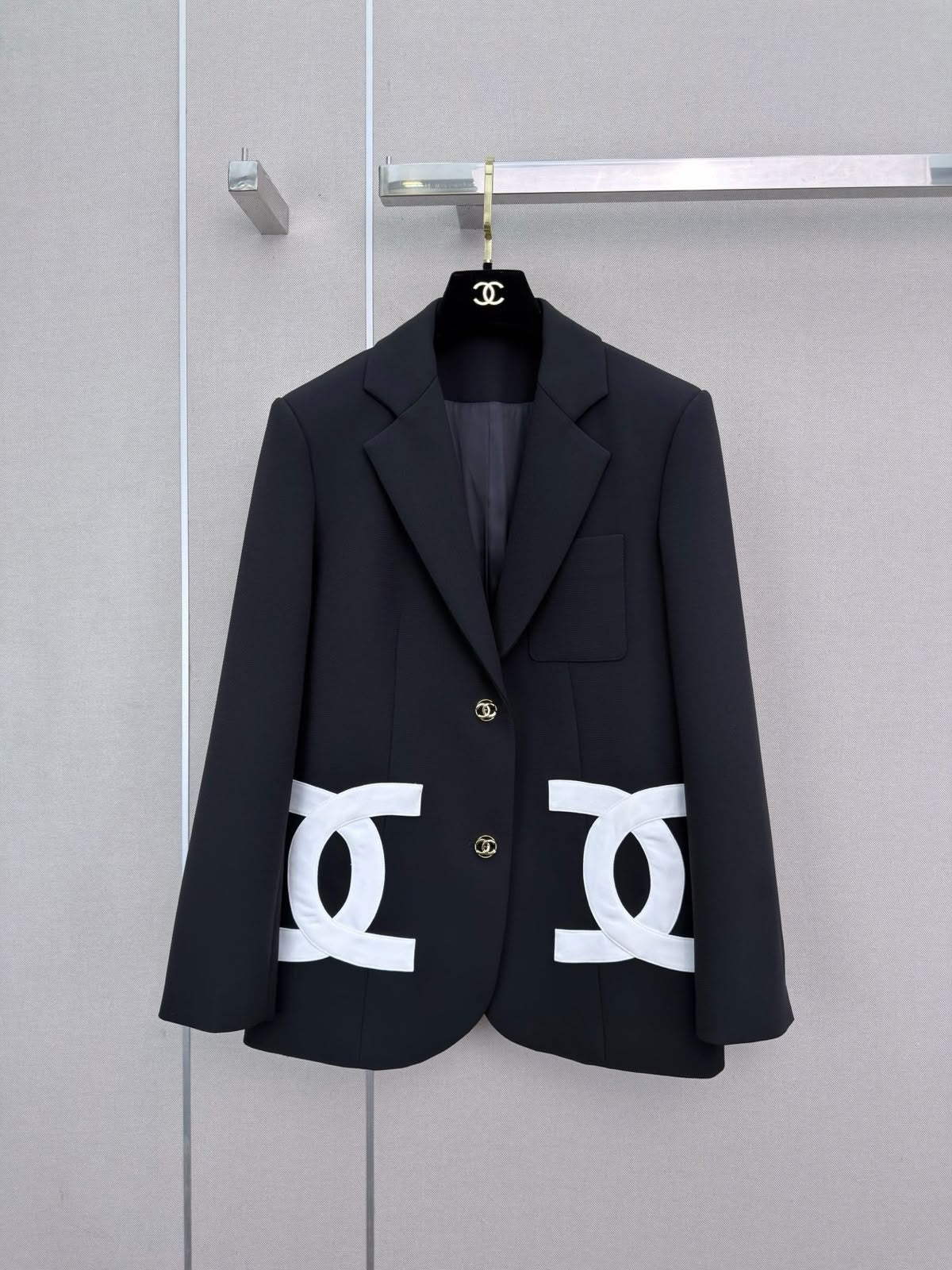 Chanel Coat - Black