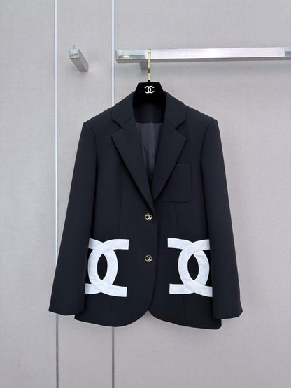 Chanel Coat - Black