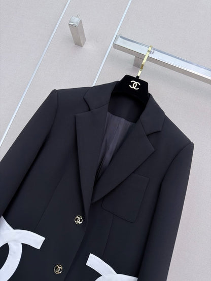 Chanel Coat - Black