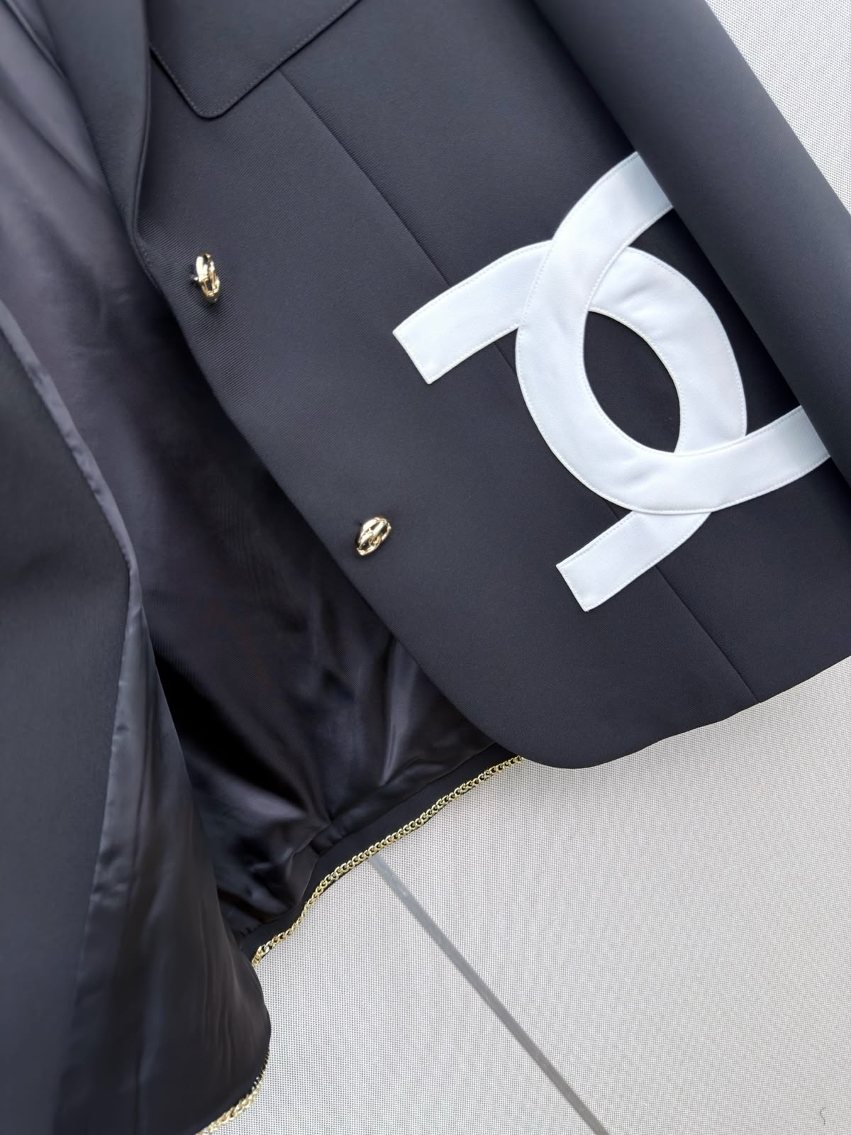Chanel Coat - Black