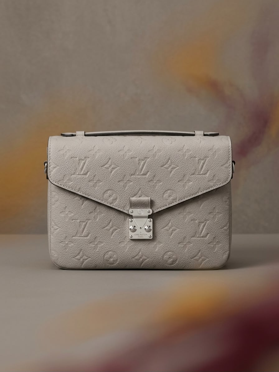Louis Vuitton Shoulder Bag - Beige Embossed