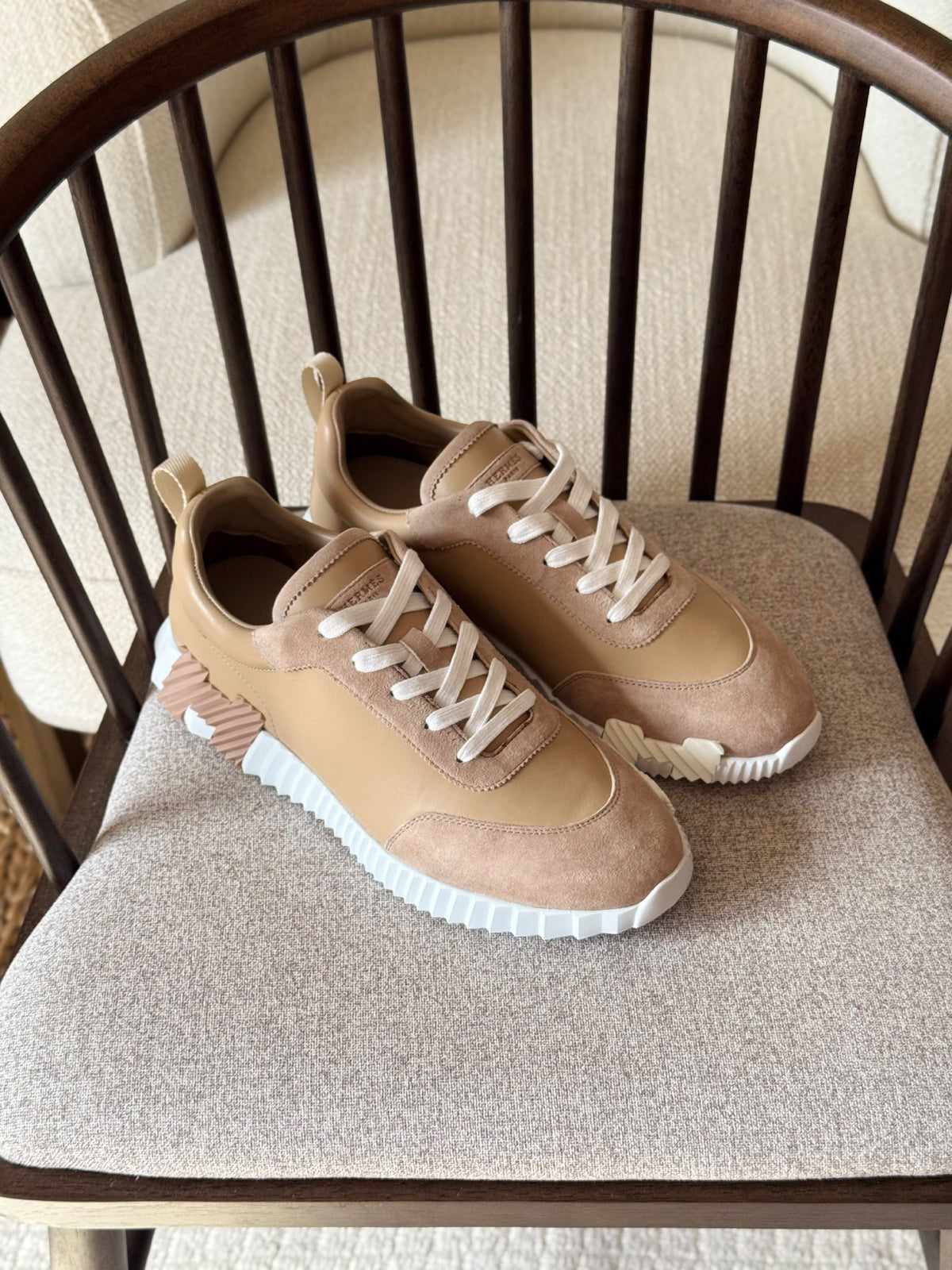 Hermes Sneakers - Beige