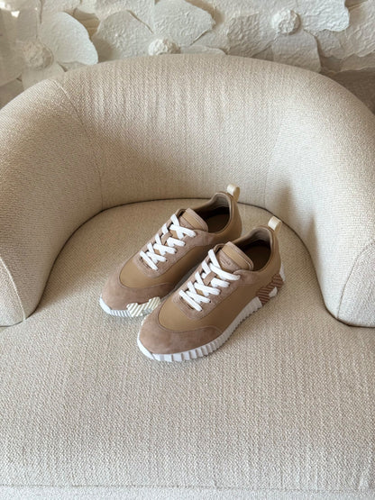 Hermes Sneakers - Beige