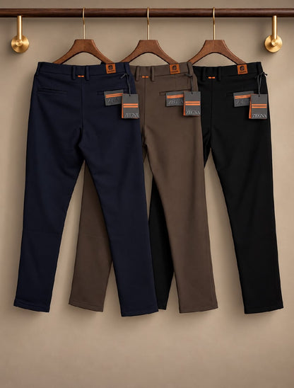 Zegna Pants - Black, Brown, Navy