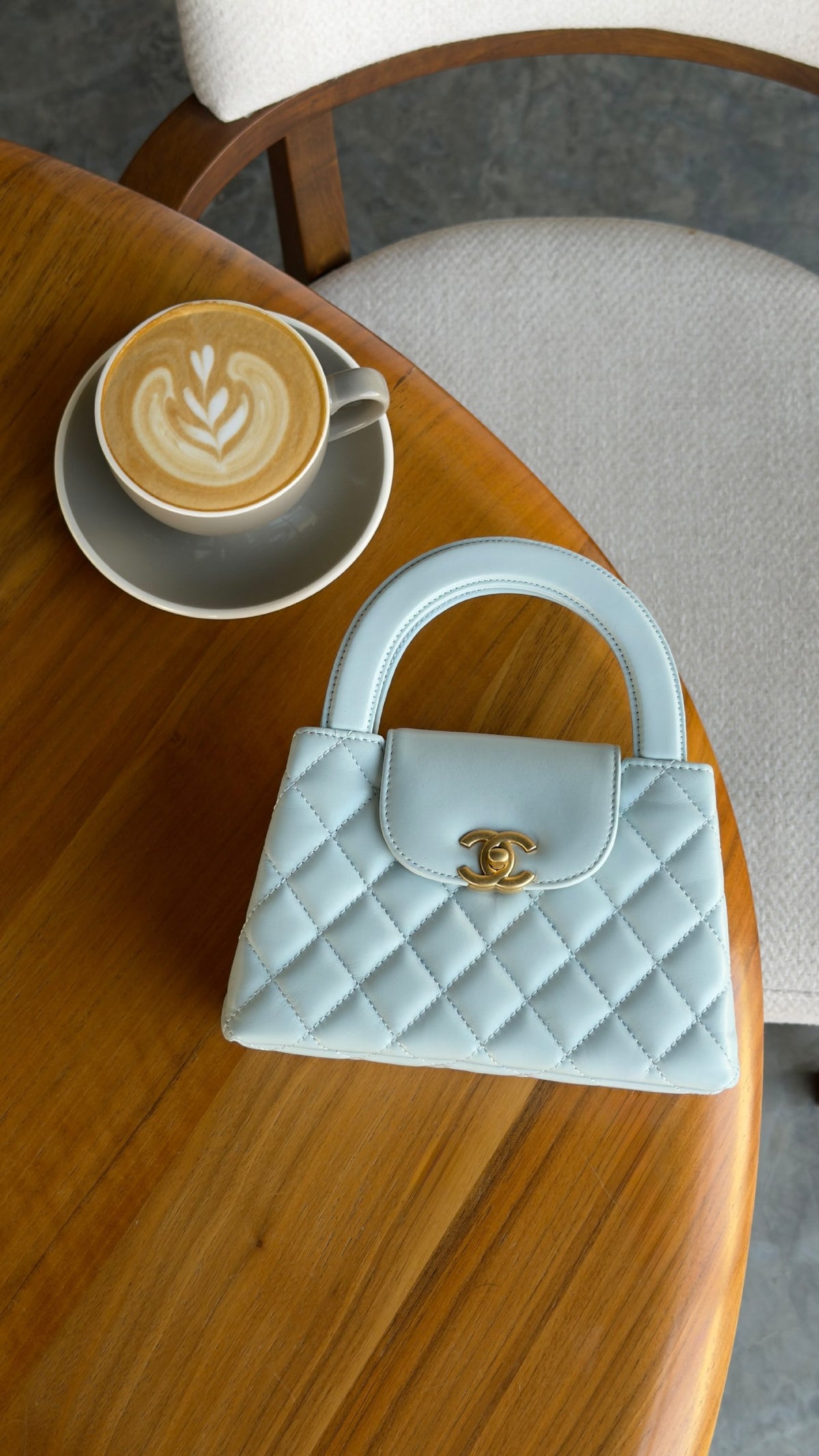 Chanel Handbag - Light Blue