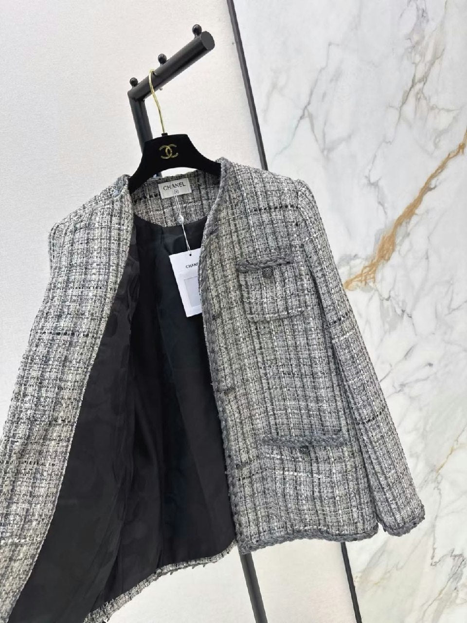 Chanel Jacket - Grey